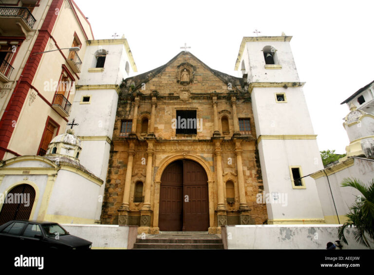 mercy church or iglesia la merced casco antiguo panama city panama AEEJXW 768x565